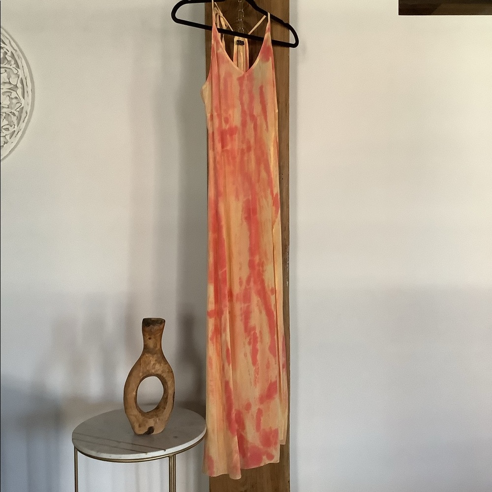 Beautiful beach dress! 100% Silk Maxi Dress